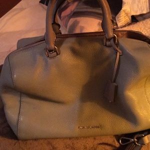 Baby blue large Authentic Michael Kors bag